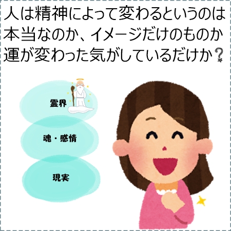 人は精神で運を変えている